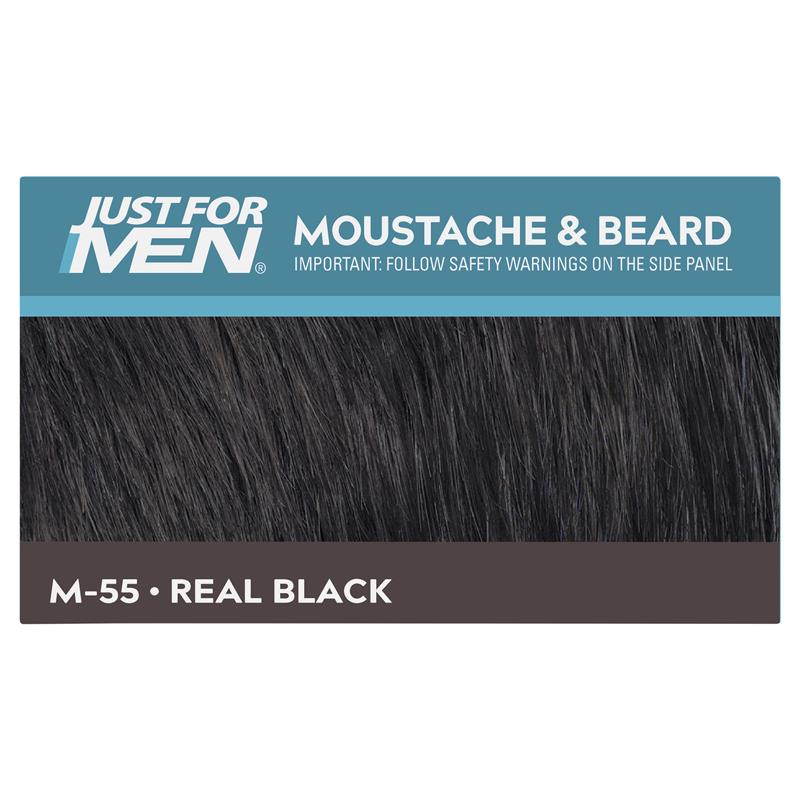 M-55 Real Black beard colour